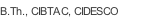 B.Th., CIBTAC, CIDESCO